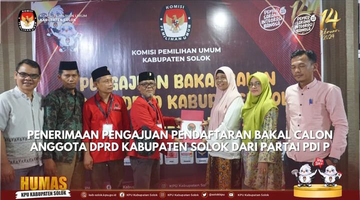 Pengajuan Pendaftaran Syarat Bakal Calon Anggota DPRD Kabupaten