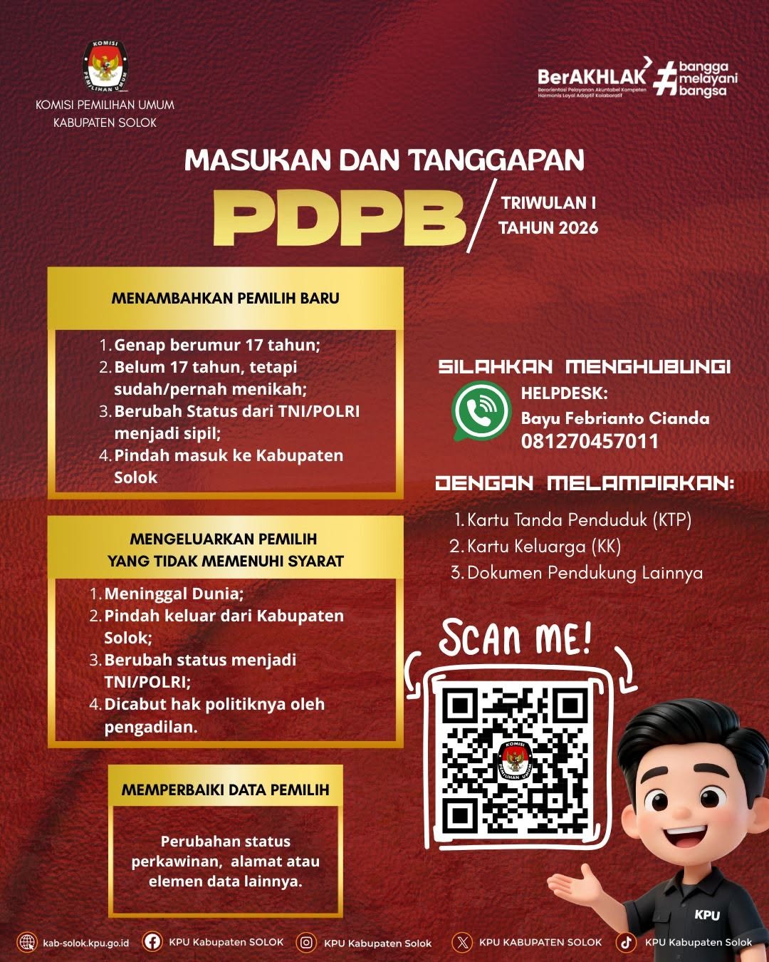 Masukan dan Tanggapan MAsyarakat PDPB