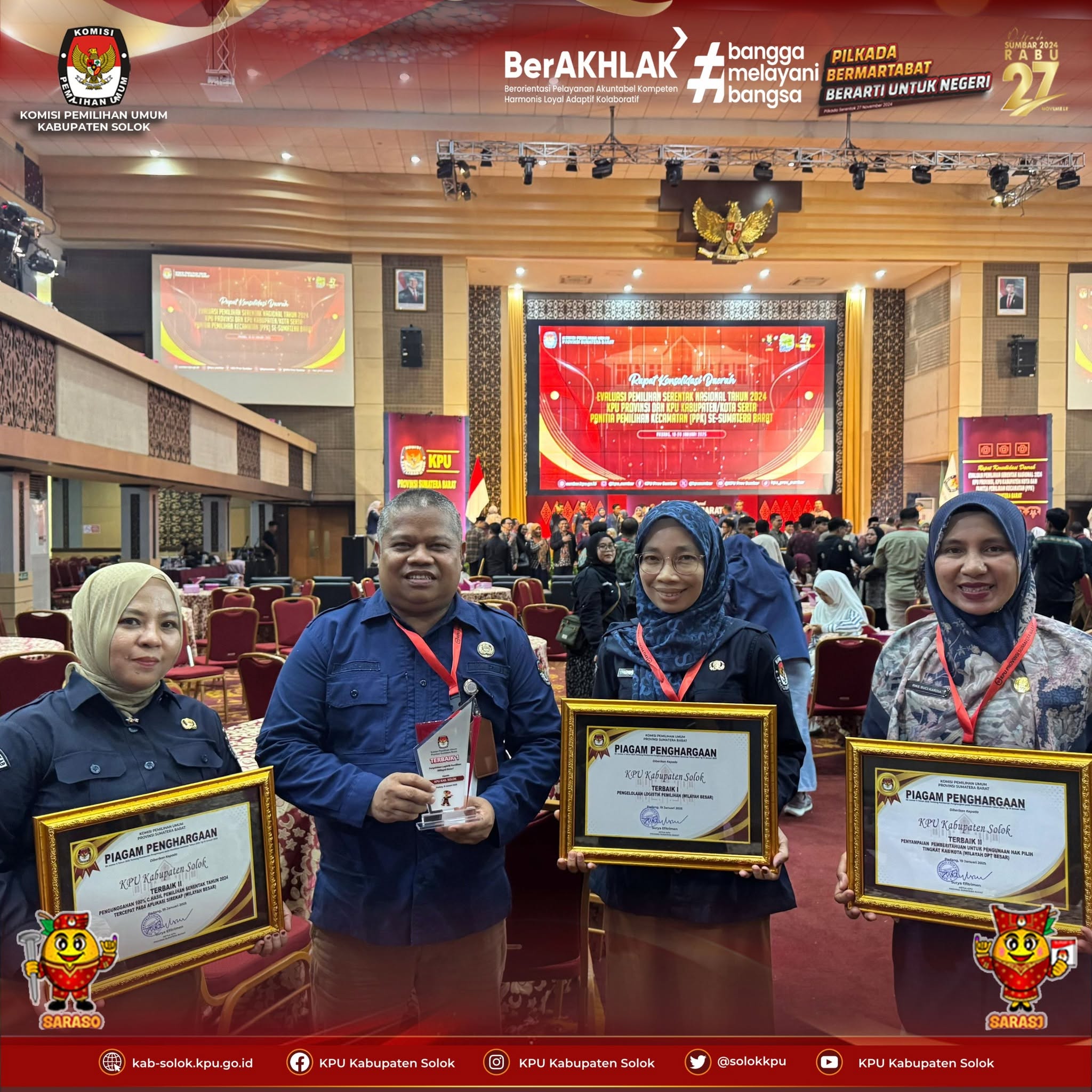 Rapat Konsolidasi Daerah KPU Provinsi Sumatera Barat