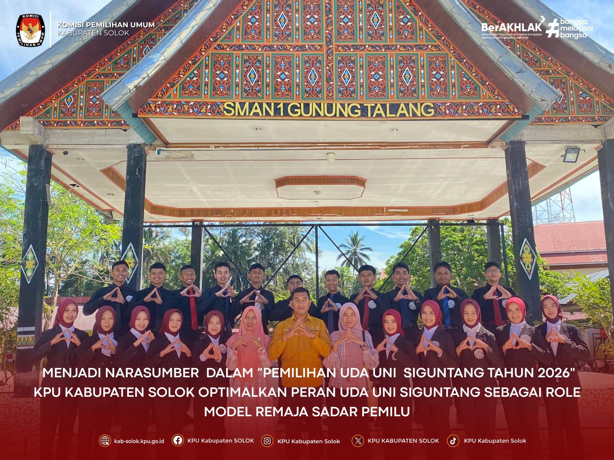 Nara Sumber kegiatan Uda Uni Siguntang