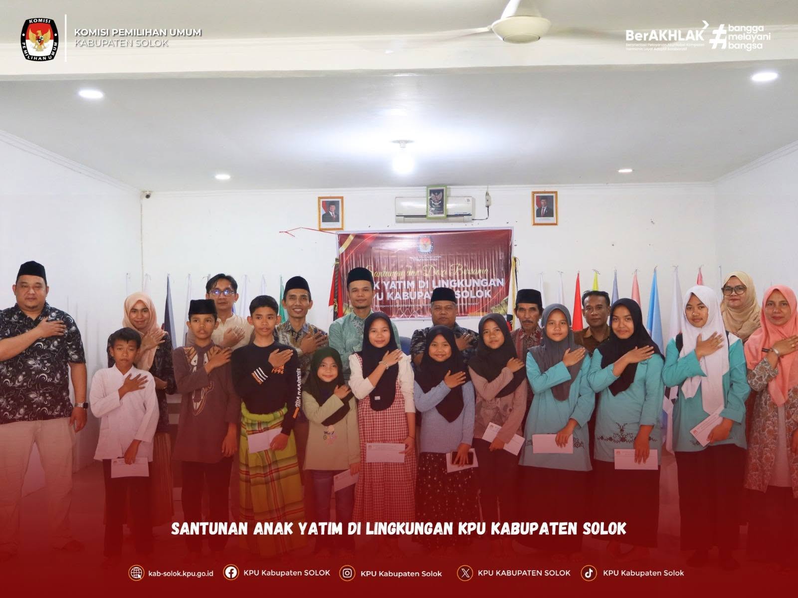 Santunan Anak Yatim dan Do'a Bersama